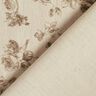 Bomullstyg  antika rosor – ljus gråbrun/dyn,  thumbnail number 4