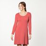 Bomullsjersey medium enfärgad – hummer,  thumbnail number 4