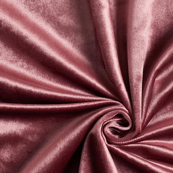 Dekorationstyg Sammet – gammalt rosa,  image number 1