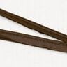 Satin passpoalband [10 mm] – mörkbrun,  thumbnail number 1