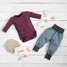 GOTS Bomullsjersey | Tula – aubergine,  thumbnail number 6