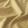 Jerseytyg Silverglitter Glamour – senap,  thumbnail number 2