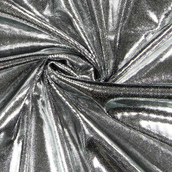 Dekorationstyg Lamé – silver metallic,  image number 2
