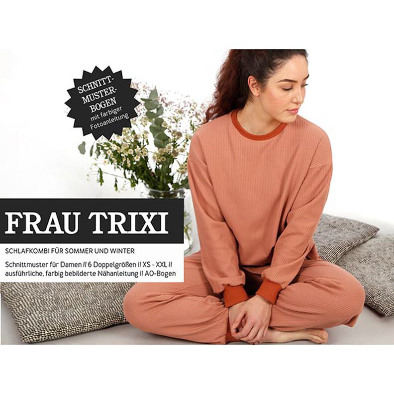 FRAU TRIXI Sovdräkt för sommar och vinter | Studio Schnittreif | XS-XXL,  image number 1
