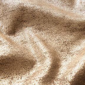 Stretchvelours Metallic – brons, 