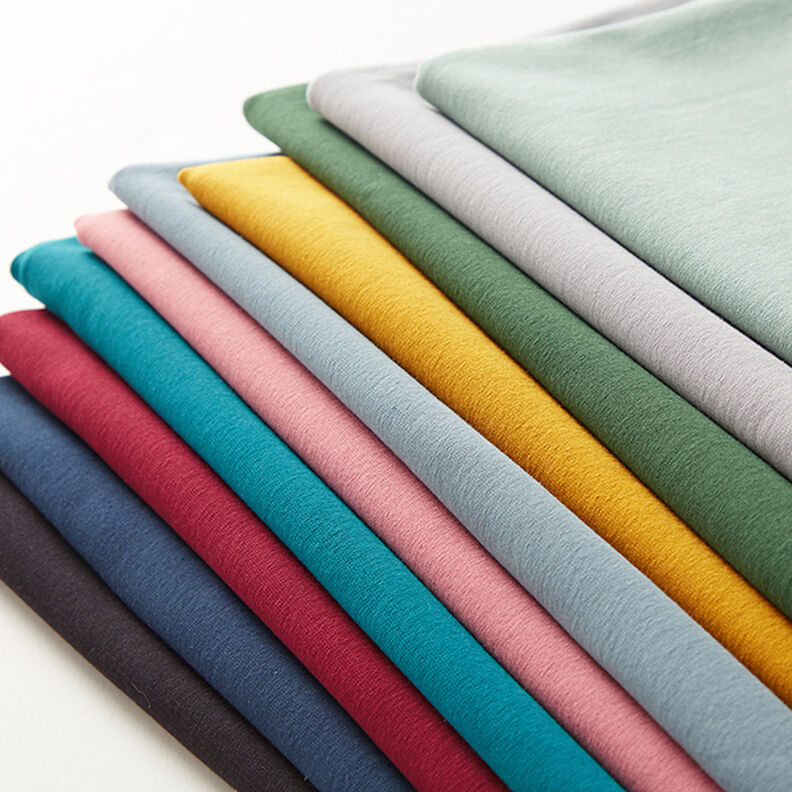 French Terry tungt – petrol,  image number 5