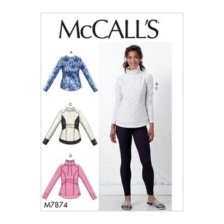 Topp Leggings, McCalls 7874 | 42 - 50, 