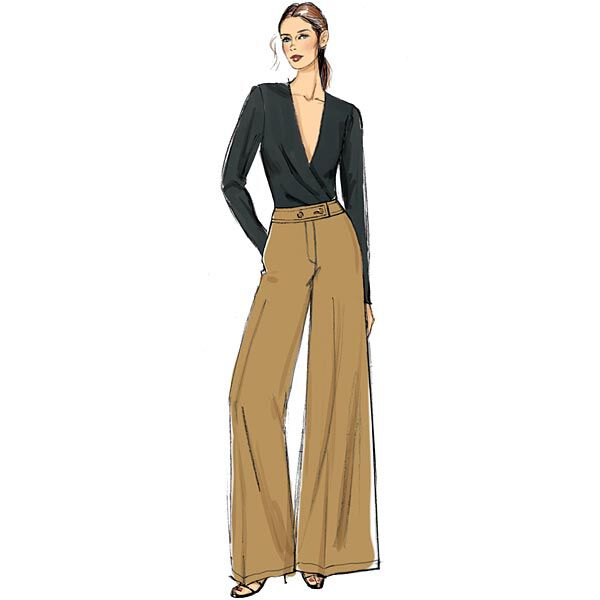 Byxor, Vogue 9361 | 32-40, image number 3