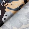 Crepesatin havsblommor – skiffergrått/beige,  thumbnail number 4