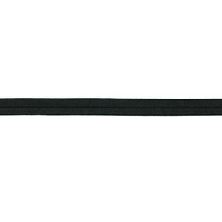 Elastistiskt infattningsband  blank [15 mm] – svart, 