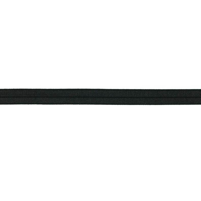 Elastistiskt infattningsband  blank [15 mm] – svart,  image number 1