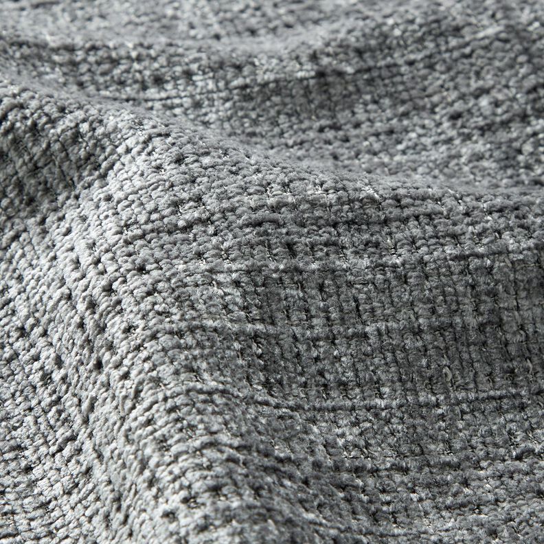 Stoppningstyg Chenille Enfärgat – skiffergrått, image number 2