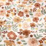 Bomullsjersey Blomsterhav – elfenbensvit/ljus gammelrosa,  thumbnail number 2