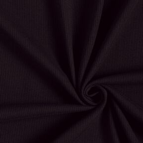 Ribbad jersey fint 2-1-1-1 revbensm&ouml;nster &ndash; svart, 