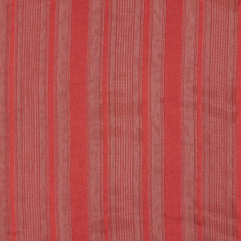 Chiffong Satinränder med glitter – kaminrött,  image number 1