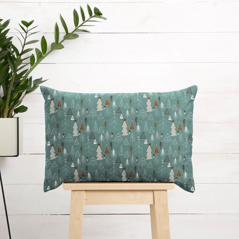 Bomullstyg Poplin Minimalistiska granar – vass, image number 7