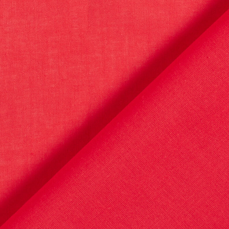 Bomullsbatist Uni – rött,  image number 3