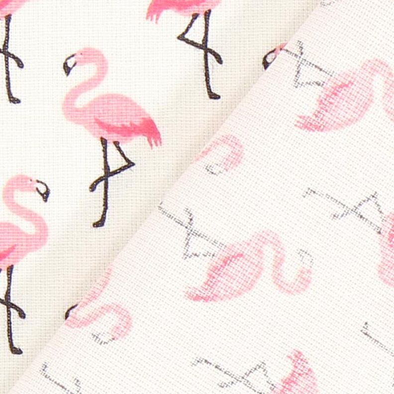 Behandlad bomull Flamingo – yllevit,  image number 3