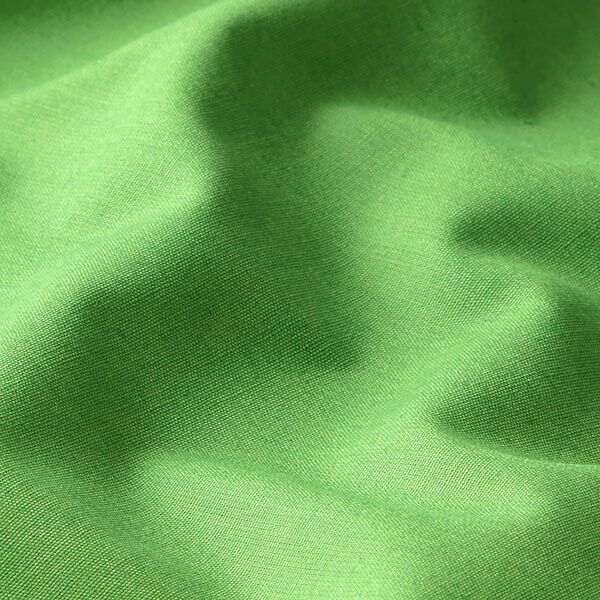 Bomullspoplin Enfärgat – gräsgrönt,  image number 2