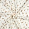 Muslin/Dubbel-krinkelväv kvistar | Poppy Fabrics – elfenbensvit/moka,  thumbnail number 3