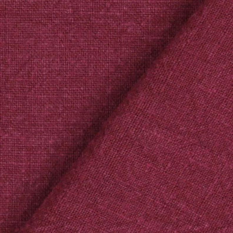 Linnetyg ramie mix stonewashed, kraftig kvalitet – bordeauxrött,  image number 3