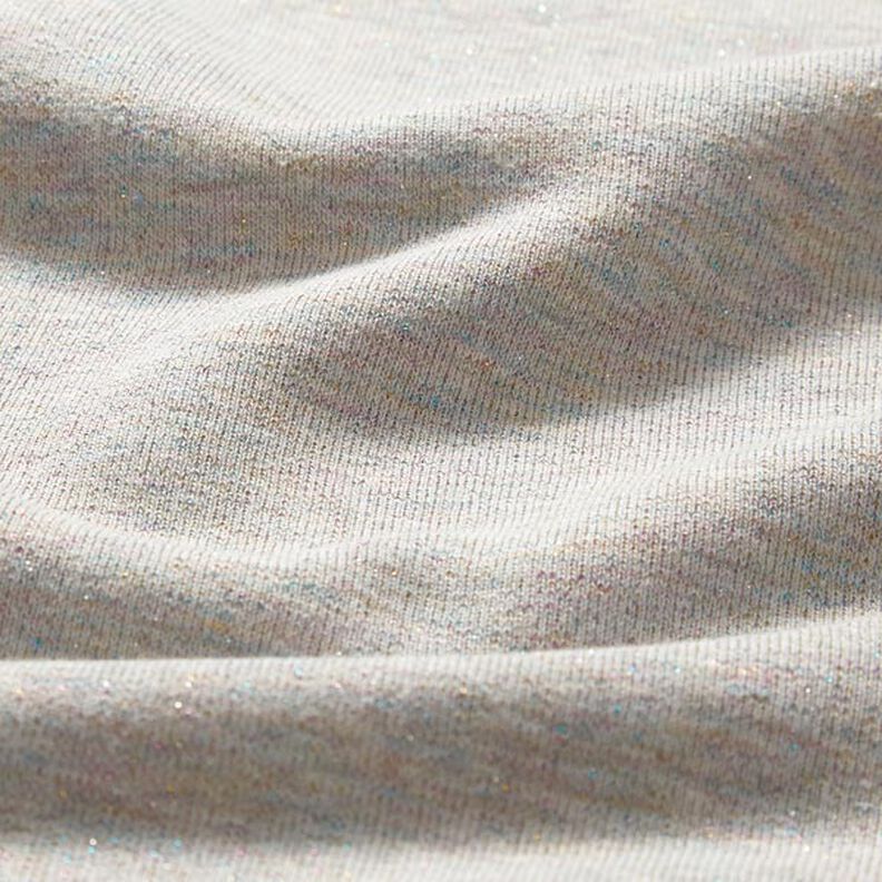 Sweatshirt Glitter – silvergrå,  image number 4