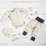 Bomullsjersey Babydjur – yllevit,  thumbnail number 6