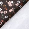 Bomullsjersey Millefleur – svartbrunt,  thumbnail number 4