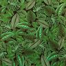 Dekorationssammet Premium Växter snårskog – grön,  thumbnail number 1