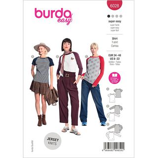 Överdel | Burda 6028 | 34–48, 