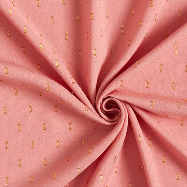 Viskostyg glitterdroppar – gammalt rosa,  image number 4