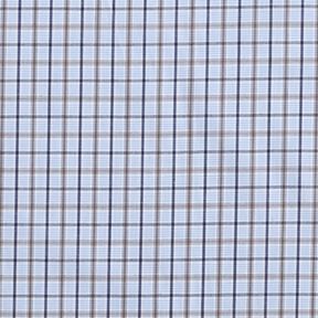 Skjorttyg klassiskt rutigt &ndash; ljusbl&aring;/marinbl&aring;, 