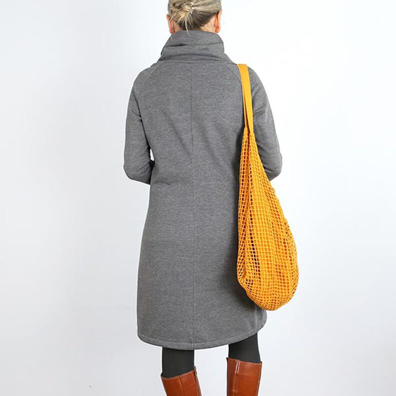 FRAU POLLY - bekväm sweatklänning med polokrage, Studio Schnittreif | XS - XXL,  image number 3