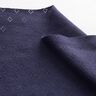 Finstickad jersey med hålmönster – marinblått,  thumbnail number 4