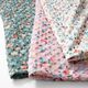 Mysfleece präglade prickar och blommor – rosa,  thumbnail number 5