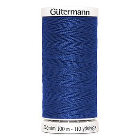 Jeanstråd [6756] | 100 m | Gütermann – kungsblått, 
