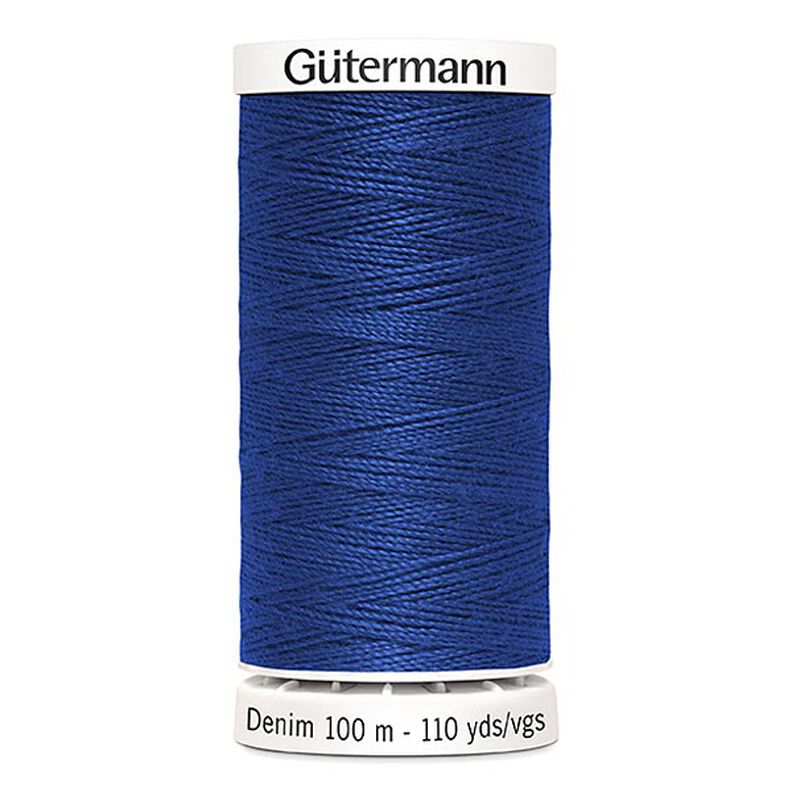 Jeanstråd [6756] | 100 m | Gütermann – kungsblått,  image number 1