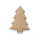 Applikation Filt Julgran [4 cm] – beige,  thumbnail number 1