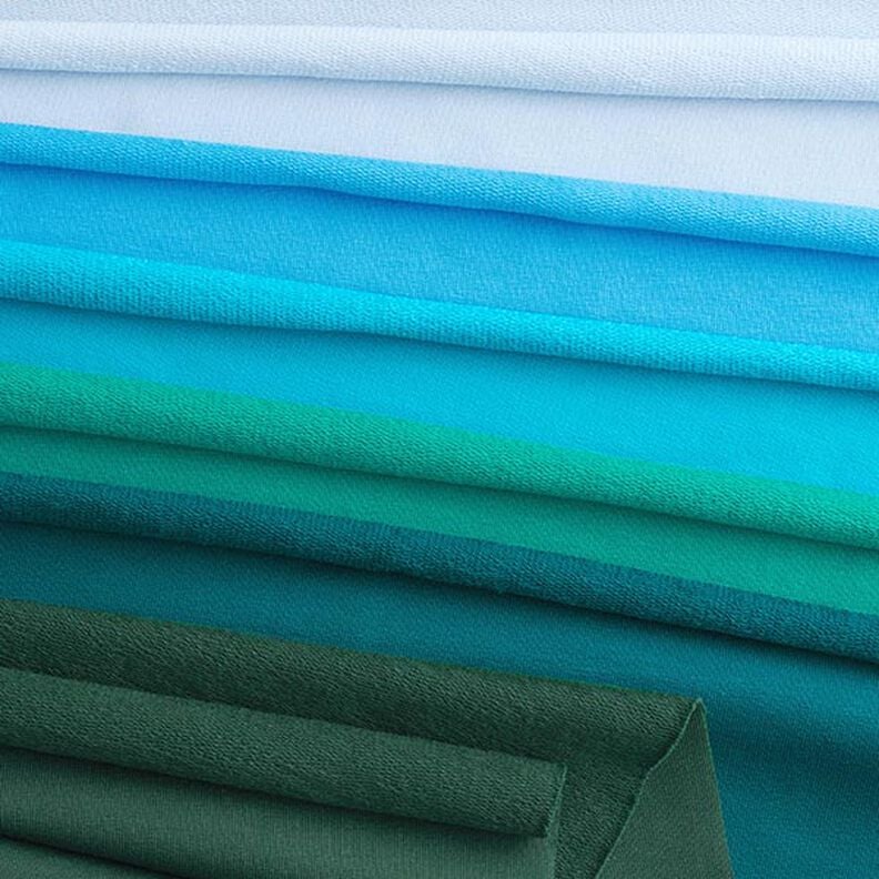 L&auml;tt french terry enf&auml;rgad &ndash; nattbl&aring;,  image number 8