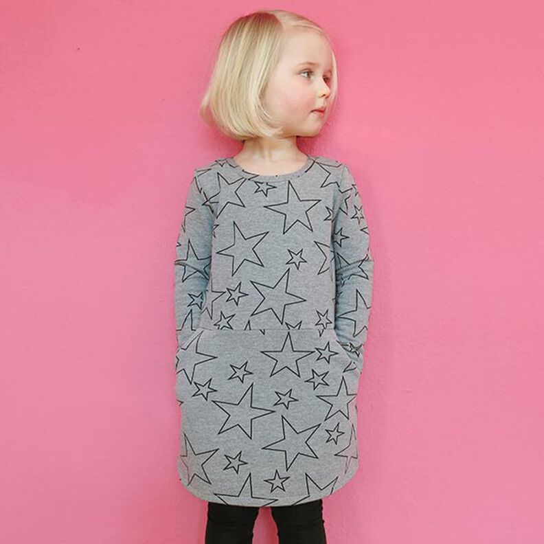 FANNIE - sweatklänning med fickor, Studio Schnittreif | 86 - 152,  image number 3