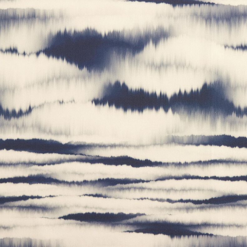 Outdoortyg Canvas batik – sand/nattblå, image number 1