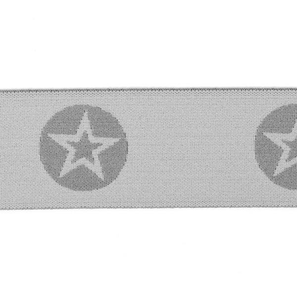 Gummiband Stars [40 mm] - grått,  image number 2