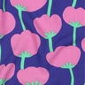 LENZING™ ECOVERO™ viskostyg  Poppies | Nerida Hansen – marinblått/pink,  thumbnail number 2