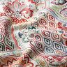 dekorationstyg gobeläng färgglad paisley – yllevit,  thumbnail number 2