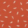 Bomullsjersey fjädrar – terracotta,  thumbnail number 1