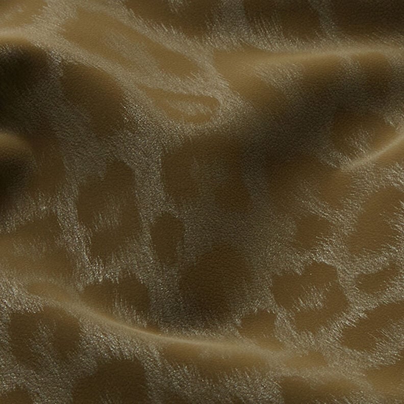 softshell leopardmönster – khaki,  image number 2