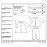 Babyklänning | Blus | Byxor, Burda 9348 | 68 - 98,  thumbnail number 8