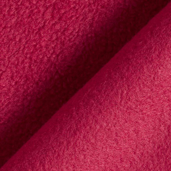 Antipilling Fleece – bordeauxrött,  image number 3