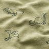frottéjersey Dinosaurier – gråbeige,  thumbnail number 2