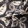 Crepe-chiffong bladtryck – svart/beige,  thumbnail number 3
